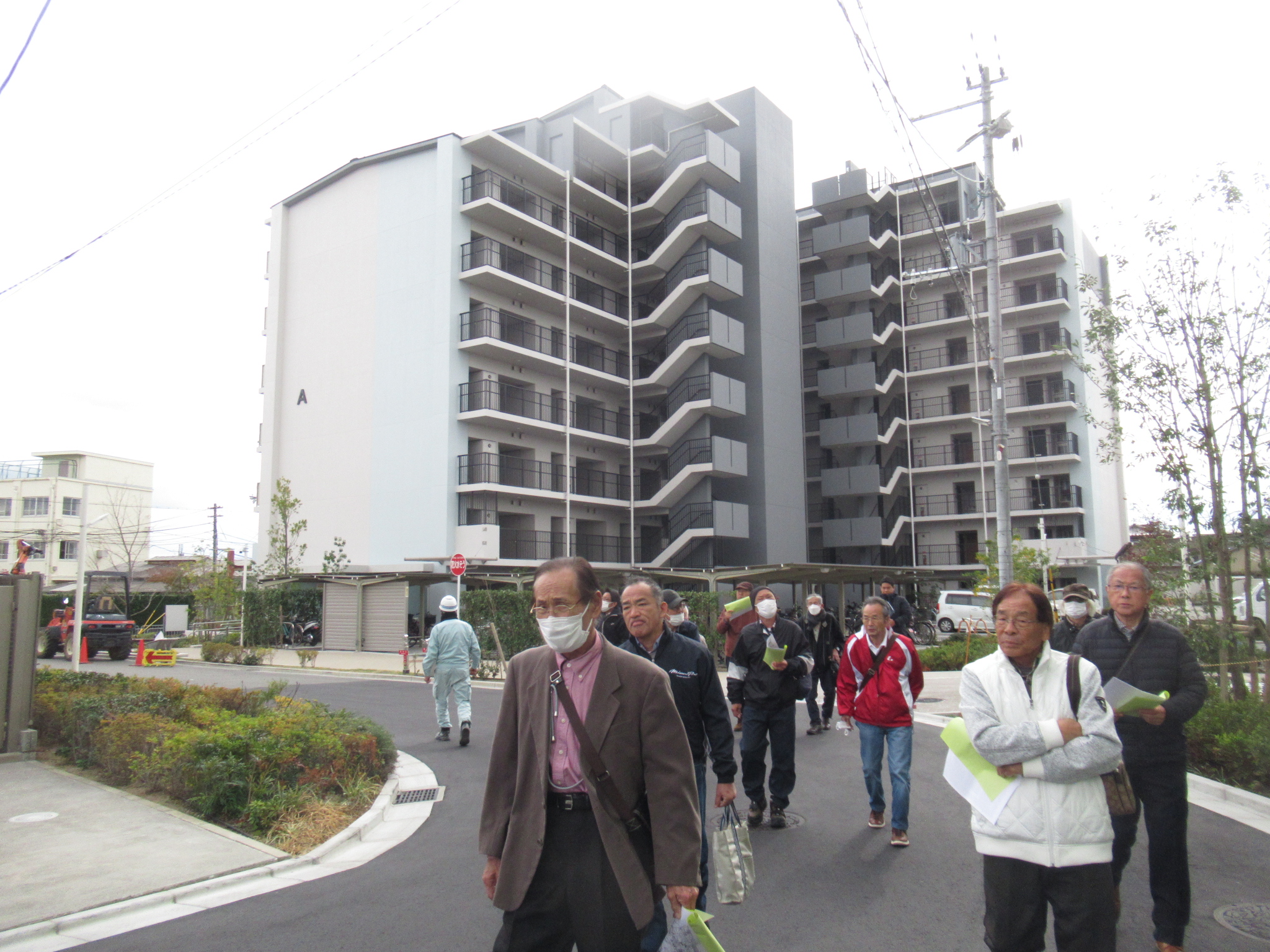 福知山市公民館運営協議会のみなさんが富田地区視察