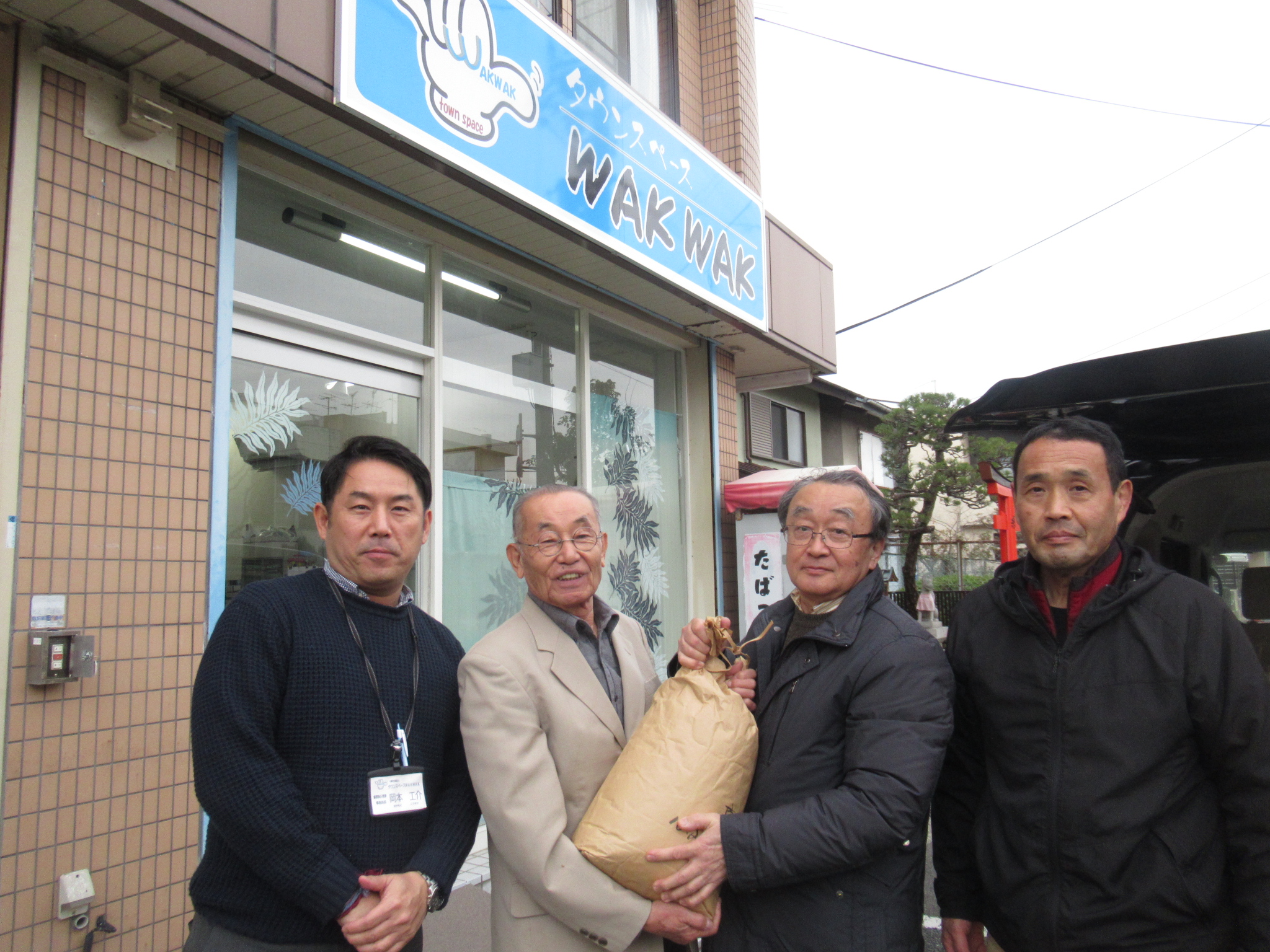 浄土真宗本願寺派「ほつとけ米プロジェクト」よりお米のご寄贈をいただきました