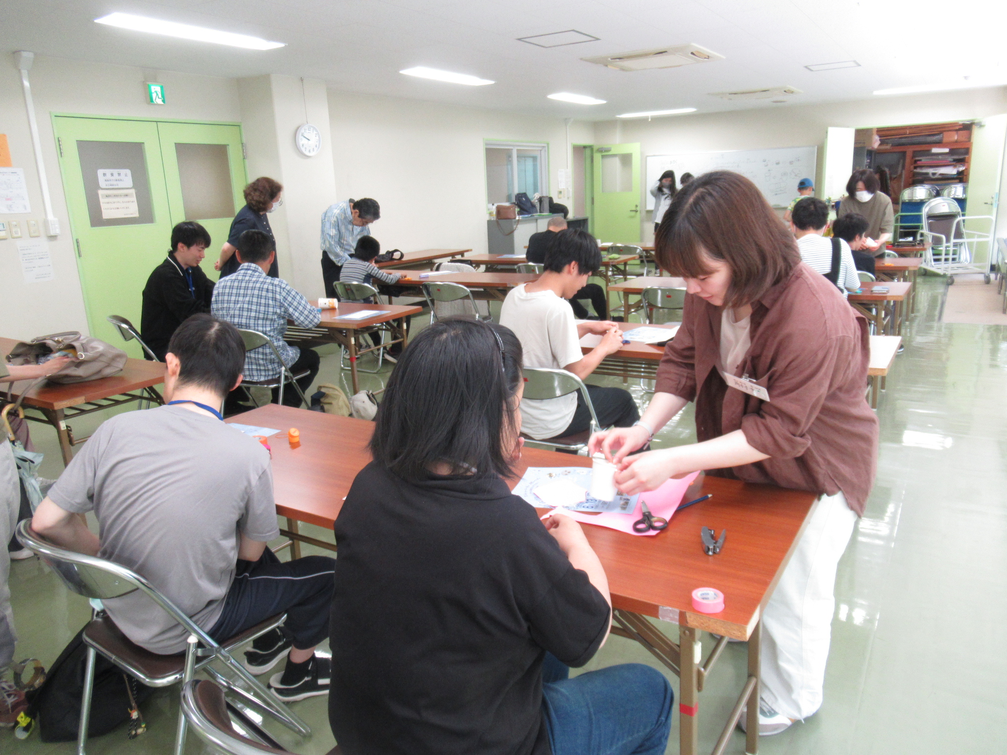 ボーダレスアート教室「わんだーぼっくす」前期が開講しました